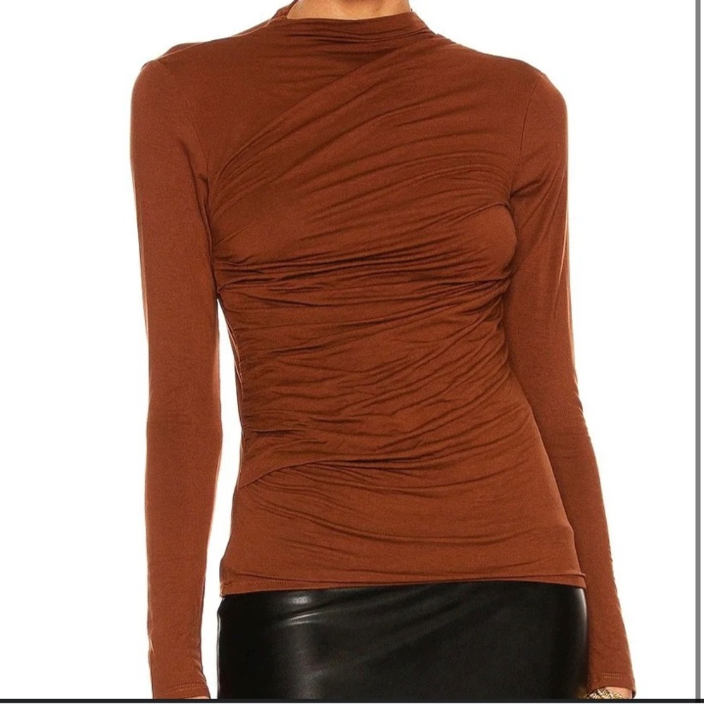 Enza Costa jersey twist top size XS NWT